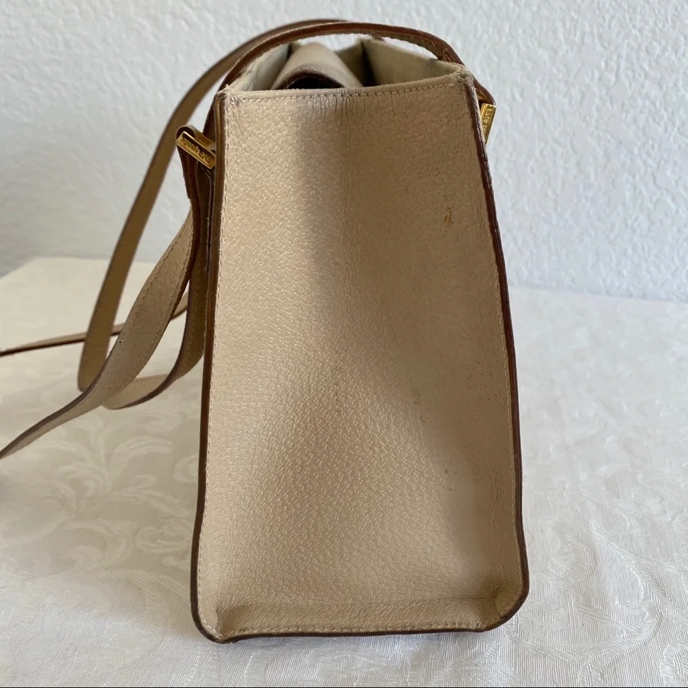 Kate spade beige Italian leather bag